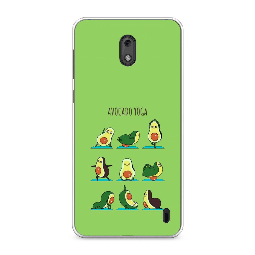 

Чехол Awog на Nokia 2 / Нокиа 2 "Авокадо йога", 120850-10