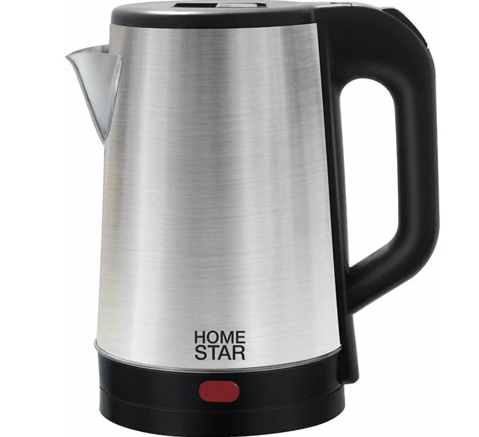 

Чайник электрический Homestar Hs-1041 1.8 л серебристо-чёрный, Серебристый;черный, Hs-1041