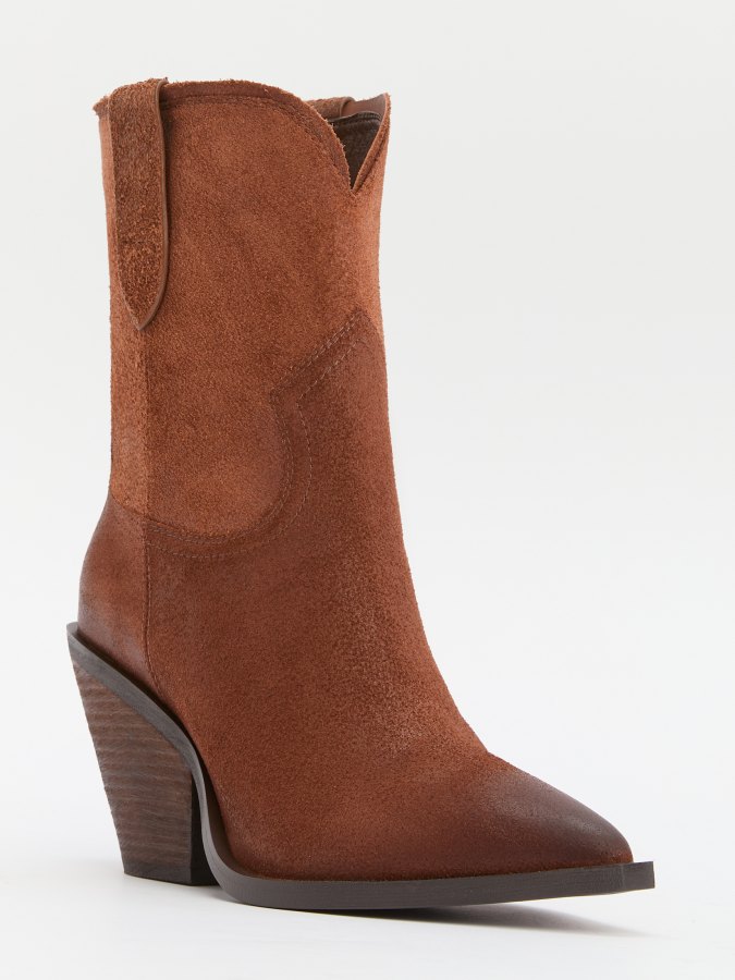 

Полусапоги женские Tendance GLC5580-01 коричневые 38 EU, Коричневый, GLC5580-01