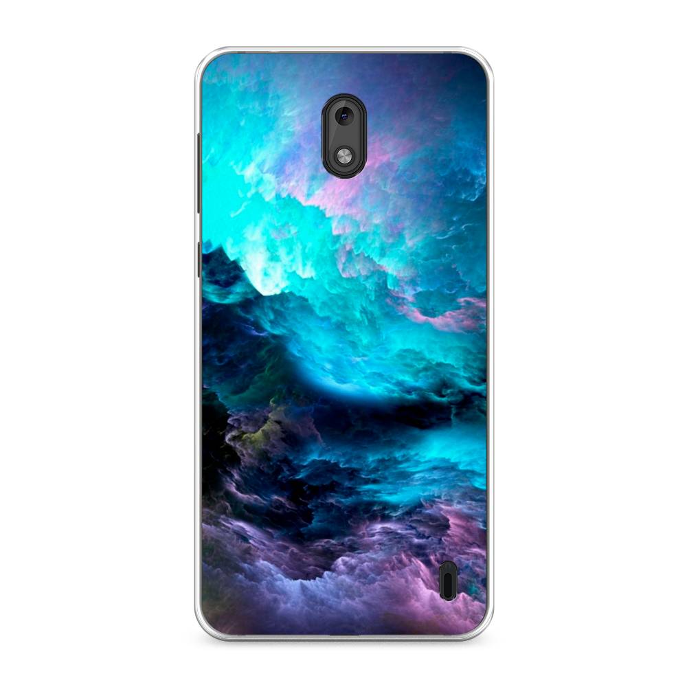 

Чехол Awog на Nokia 2 / Нокиа 2 "Бирюзовое небо", Фиолетовый;черный, 120850-4