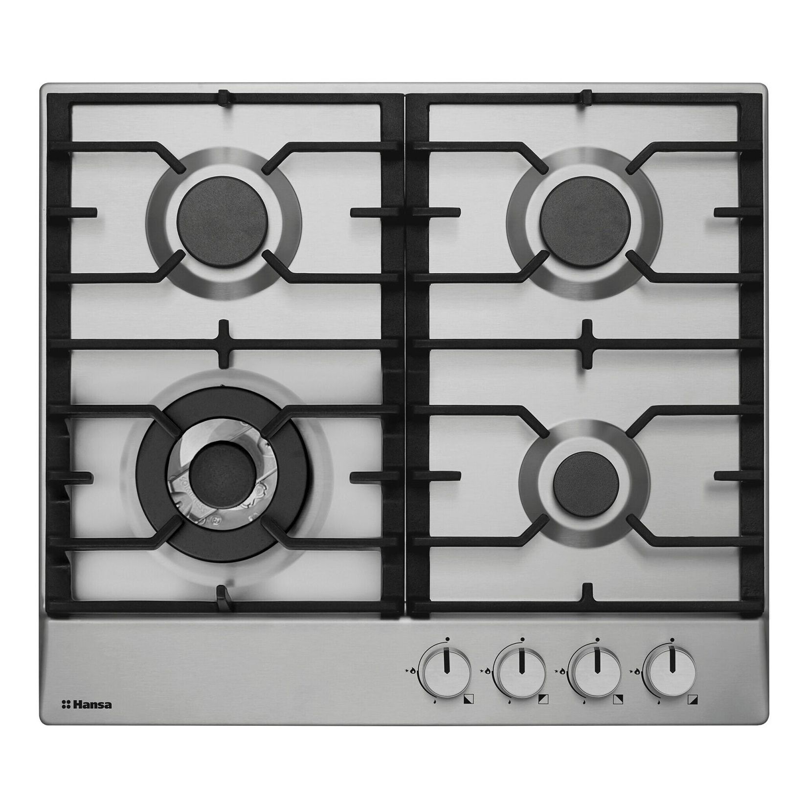 

Встраиваемая варочная панель газовая Hansa BHGI611850 Silver, BHGI611850