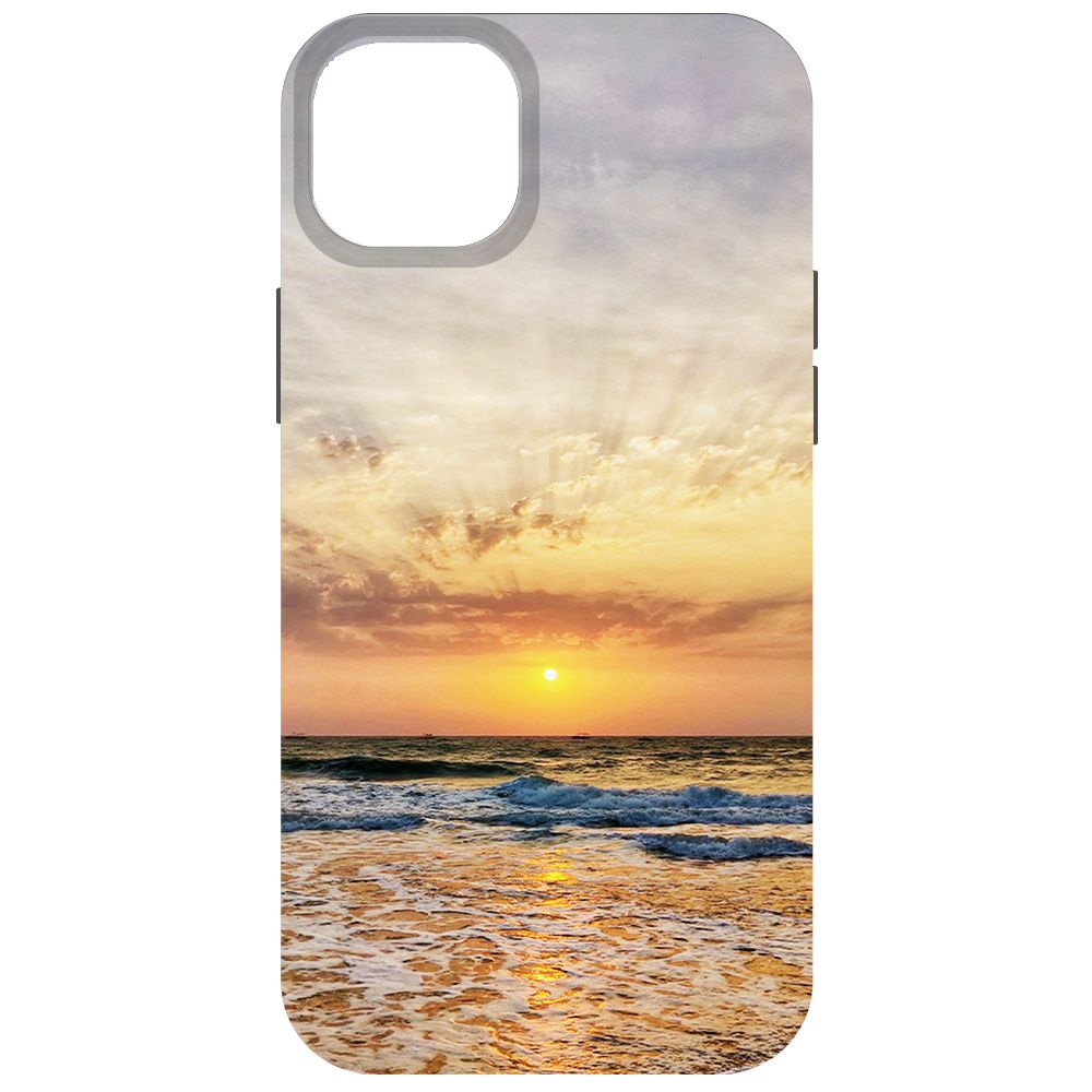 

Чехол-накладка Krutoff Soft Case Индия, Пляжи Гоа для iPhone 14 Plus черный