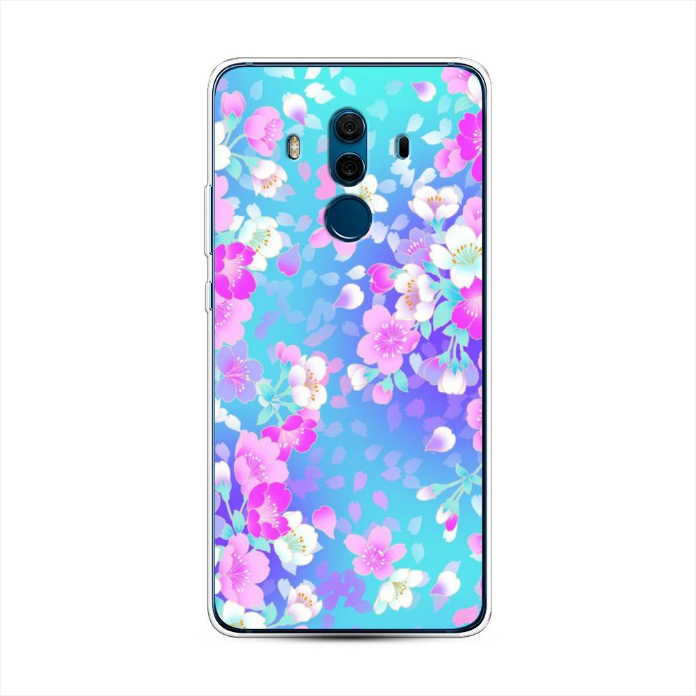 

Чехол Awog на Huawei Mate 10 Pro "Яблоневые цветы", Разноцветный, 63450-8