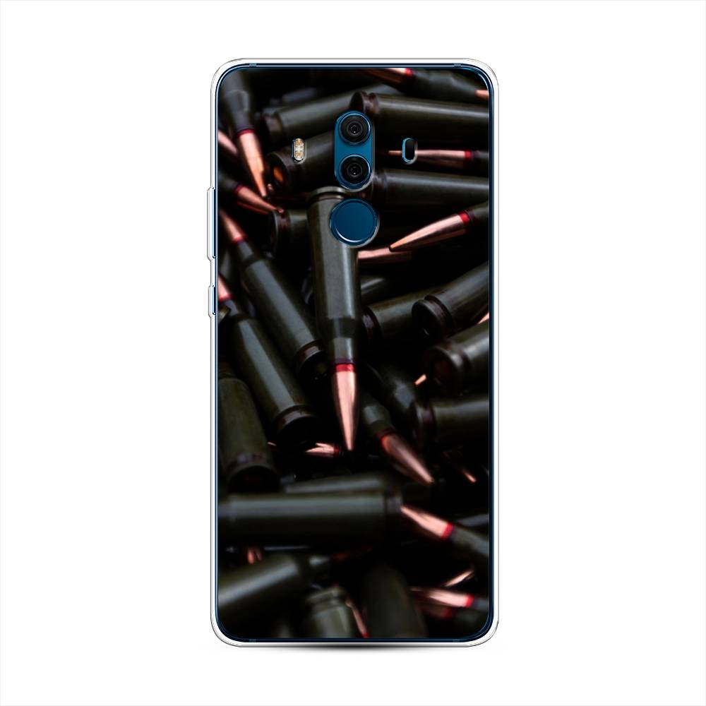 

Чехол Awog на Huawei Mate 10 Pro "Пули черные", Разноцветный, 63450-5