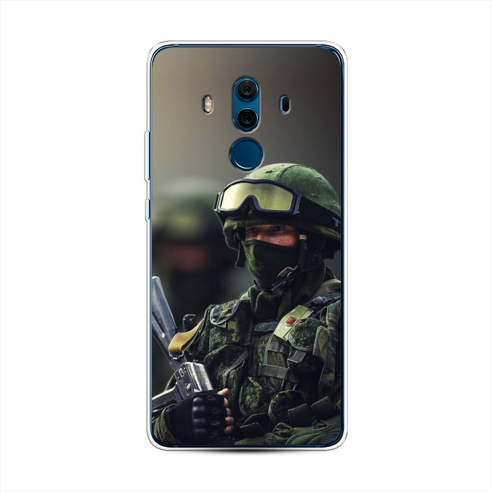 

Чехол Awog на Huawei Mate 10 Pro "Солдат", Разноцветный, 63450-5