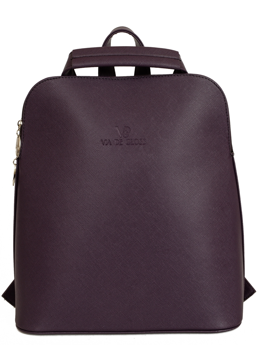 Рюкзак женский Via De Gloss 137393 фиолетовый, 30x27x11 см