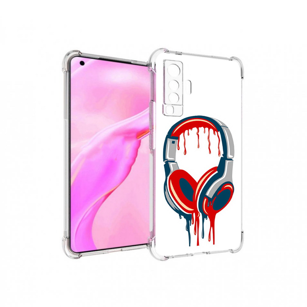 

Чехол MyPads Tocco для Vivo X50 не делай громко (PT226969.391.517), Прозрачный, Tocco