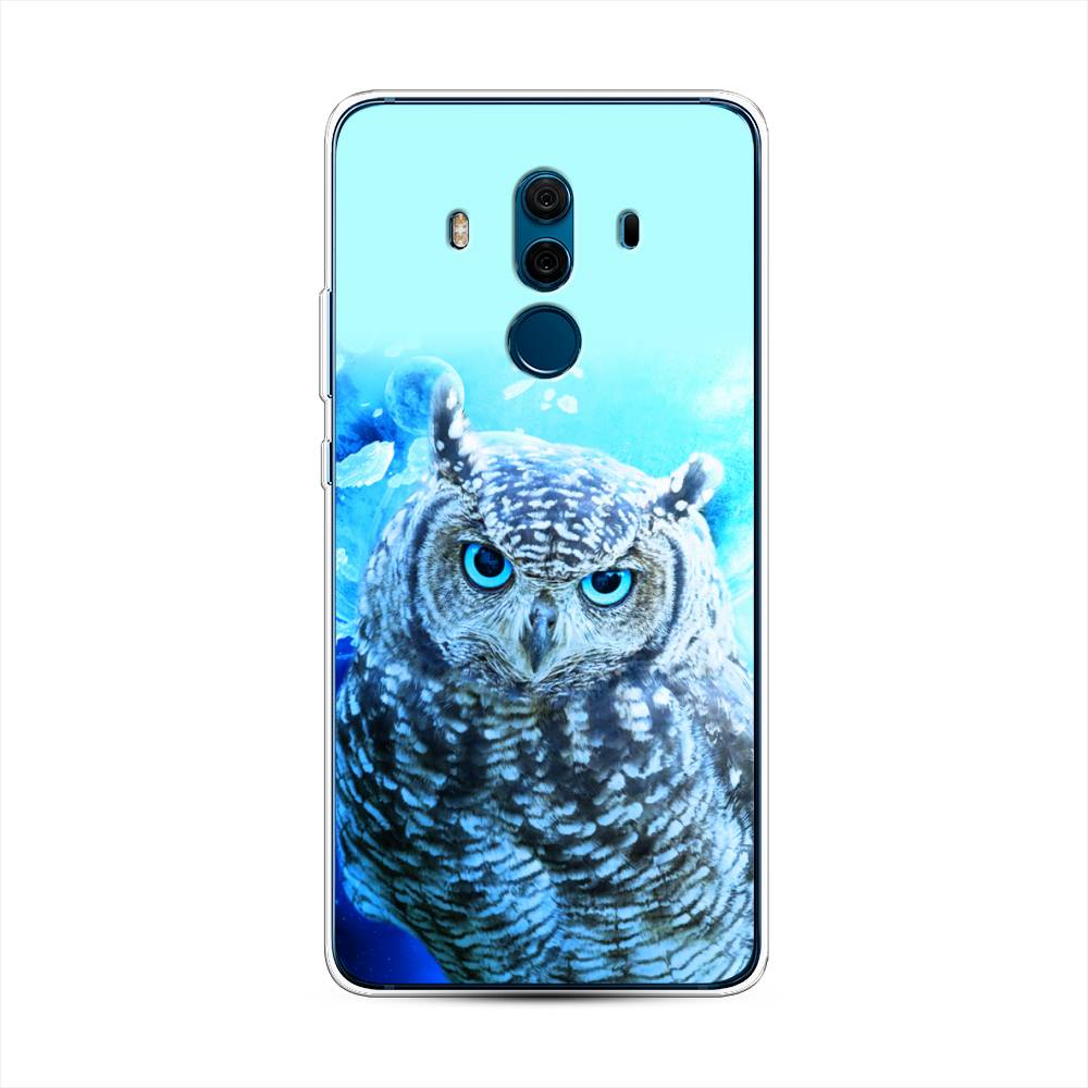 

Чехол Awog на Huawei Mate 10 Pro "Сова арт 7", Разноцветный, 63450-1