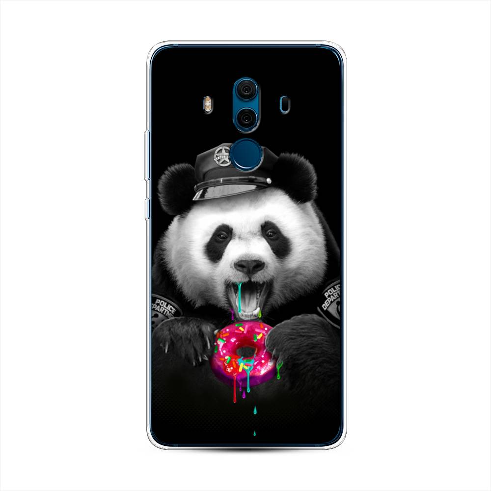 

Чехол Awog на Huawei Mate 10 Pro "Панда police", Разноцветный, 63450-2