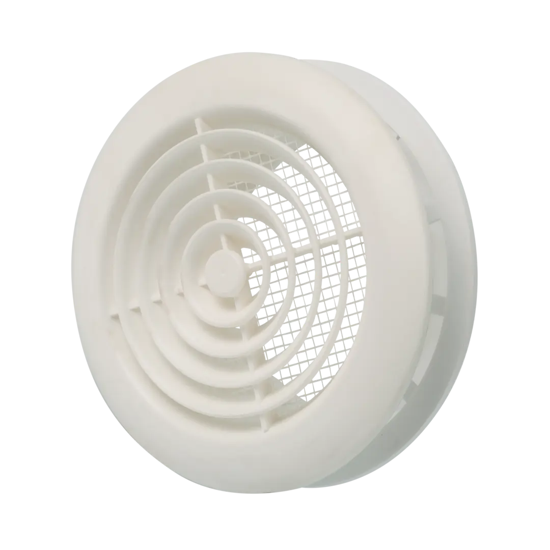 редуктор вентиляционный пластик 80 160 мм круглый эксцентрический эра пу16 15 12 5 12 10 8 Диффузор вентиляционный Equation D 100 мм пластик цвет белый