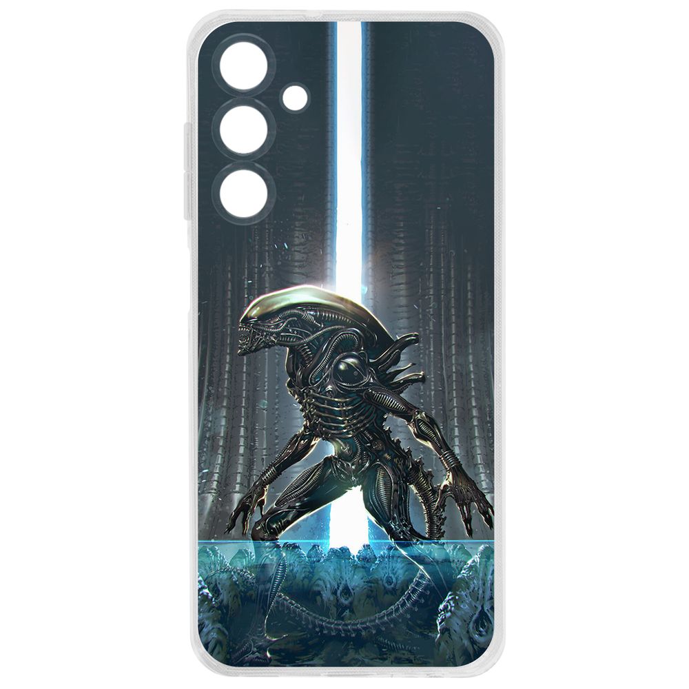 

Чехол-накладка Krutoff Clear Case Чужой. Тревога для Samsung Galaxy A25 5G (A256), Прозрачный