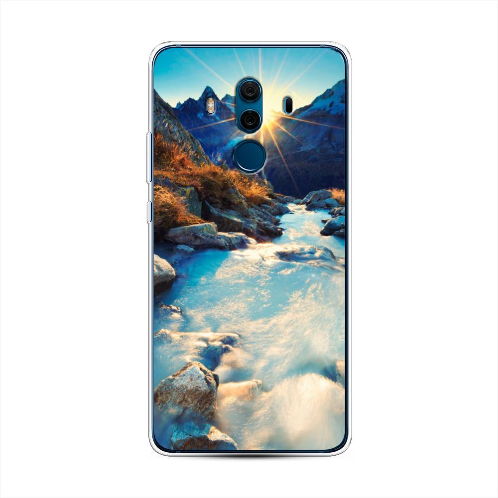 

Чехол Awog на Huawei Mate 10 Pro "Восход 7", Разноцветный, 63450-4