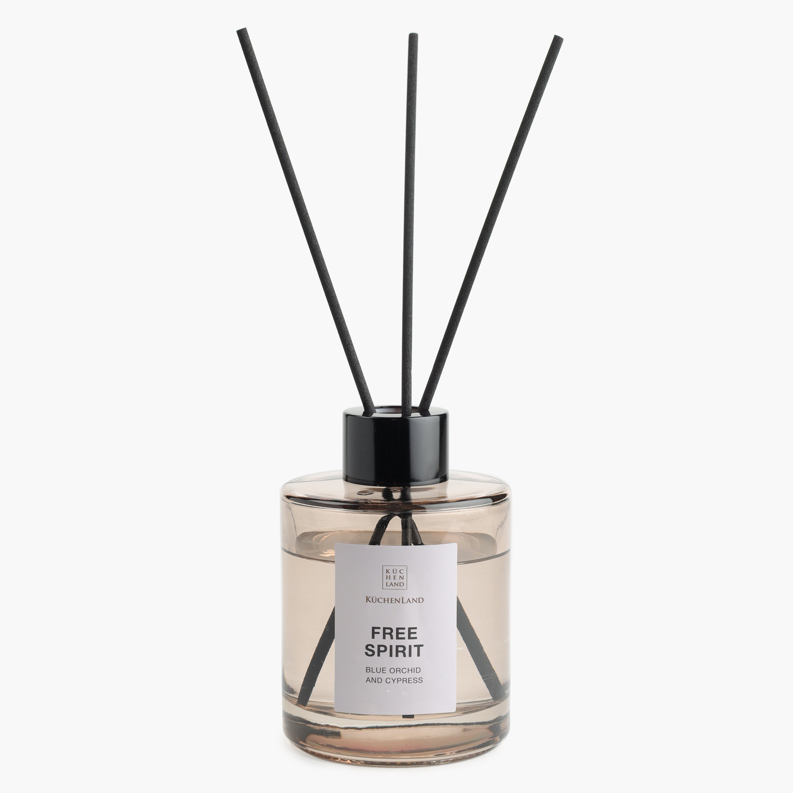 

Ароматический диффузор, 100 мл, серый, Blue Orchid and Cypress, Free spirit