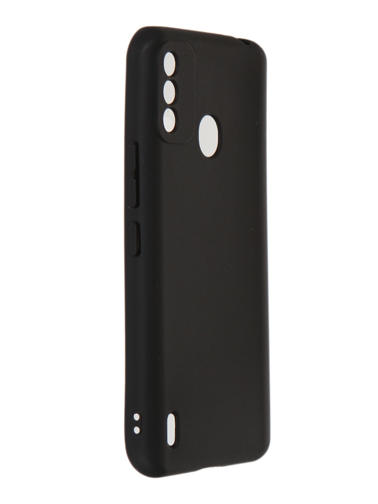 

Чехол DF для Itel A48 Silicone Black itCase-09