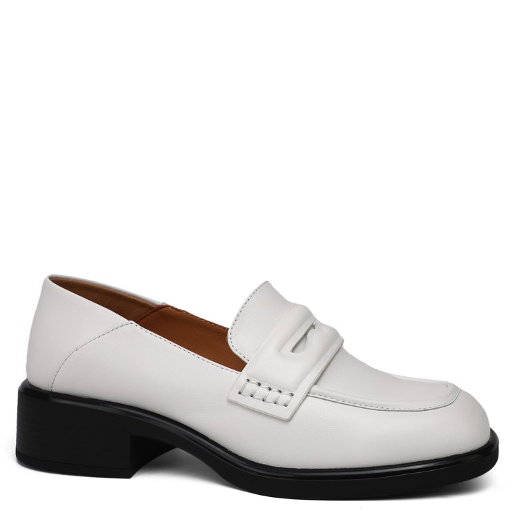 

Лоферы женские Tendance GLC3338-01 белые 40 EU, Белый, GLC3338-01