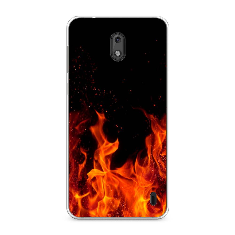 

Чехол Awog на Nokia 2 / Нокиа 2 "Все в огне", Оранжевый;черный, 120850-4