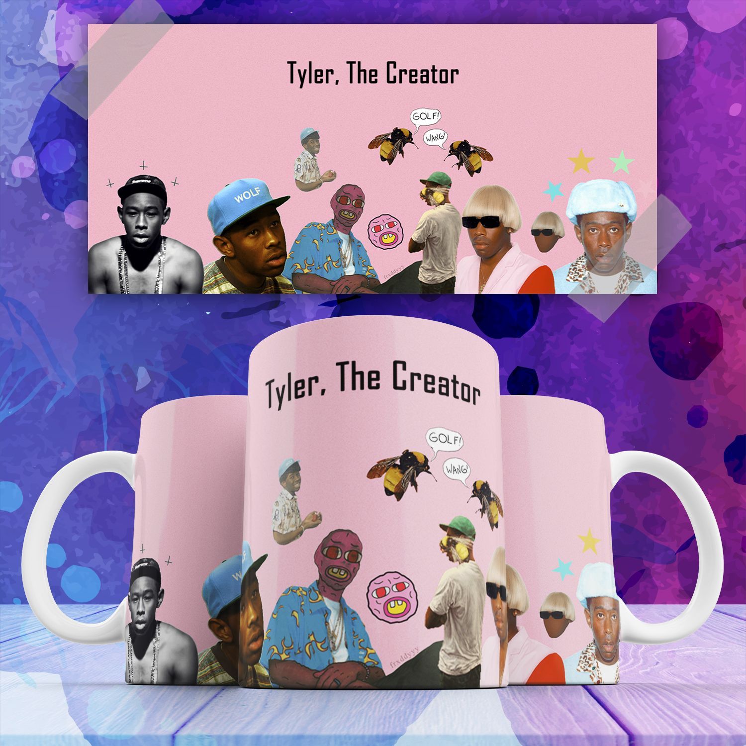 

Кружка Tyler The Creator Тайлер Грегори Оконма Рэпер С Принтом, 330мл, Кружка Tyler The Creator Тайлер Грегори Оконма рэпер с принтом 330 мл