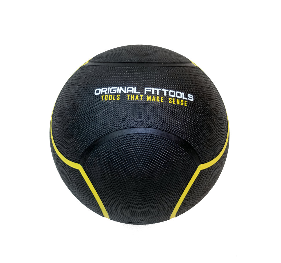 Original FitTools Мяч тренировочный черный 6 кг OFT FT-UBMB-6