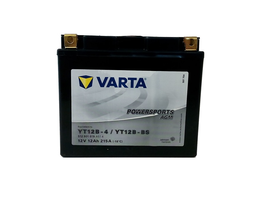 

Аккумулятор VARTA POWERSPORTS AGM 12V 12AH 215A