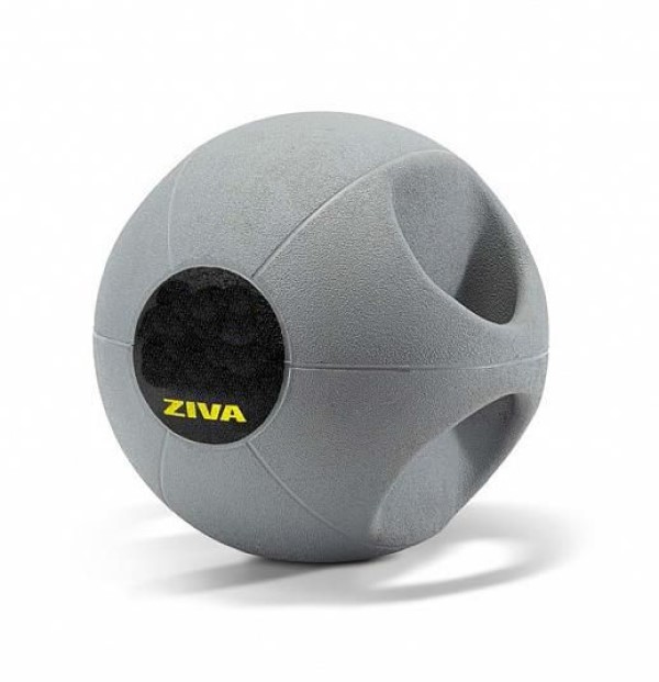 фото Ziva набивной мяч medball ziva с ручками, 8 кг zvo-dgmb-1508