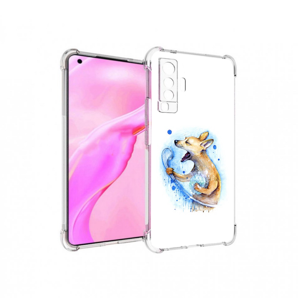 

Чехол MyPads Tocco для Vivo X50 пение в душе (PT226969.391.537), Прозрачный, Tocco