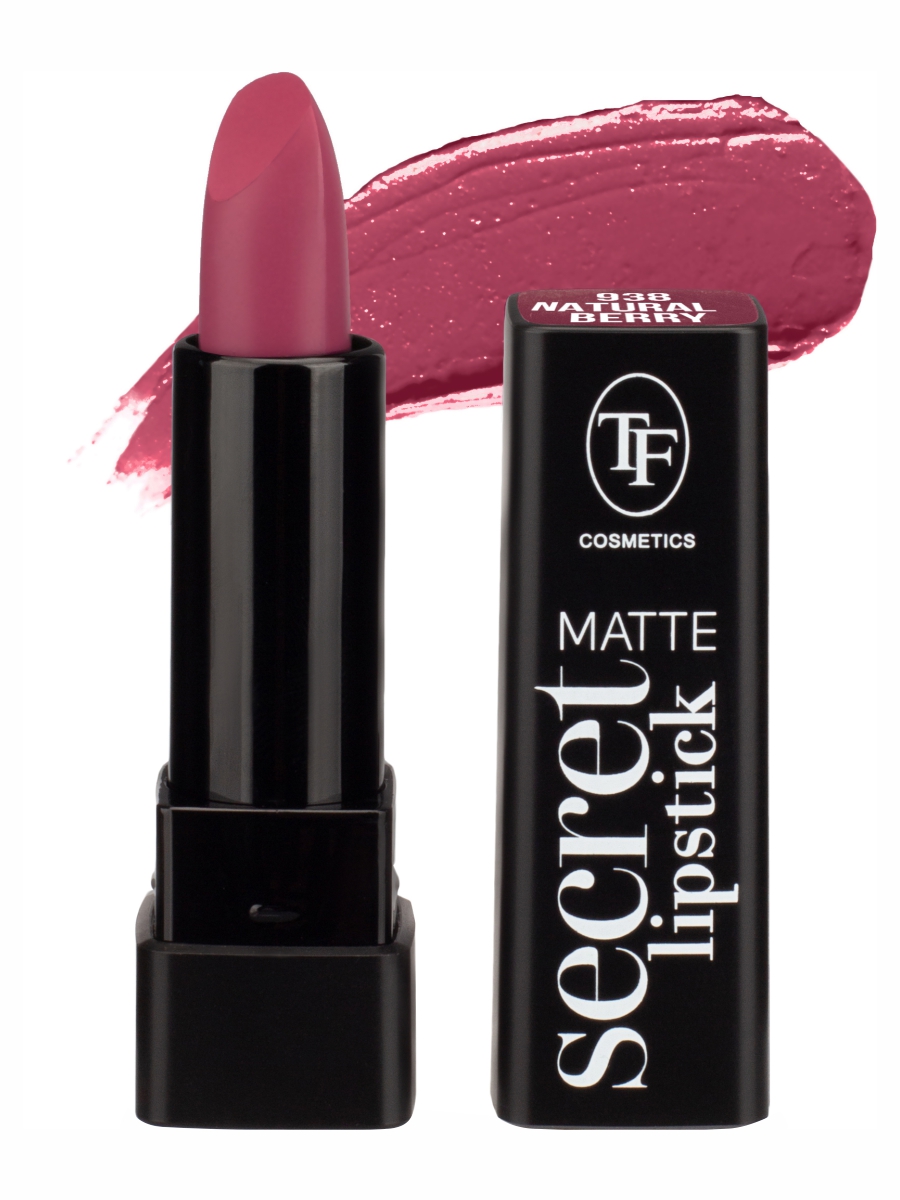 Помада для губ TF cosmetics Матовая Matte Secret тон 938 Natural Berry Натуральная ягода 374₽