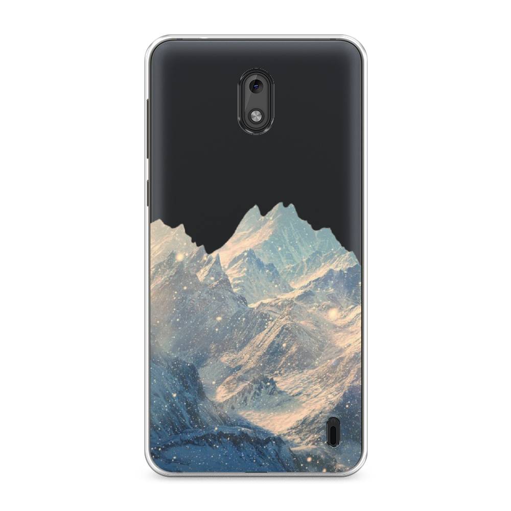 

Чехол Awog на Nokia 2 / Нокиа 2 "Горы арт 2", Серый, 120850-10