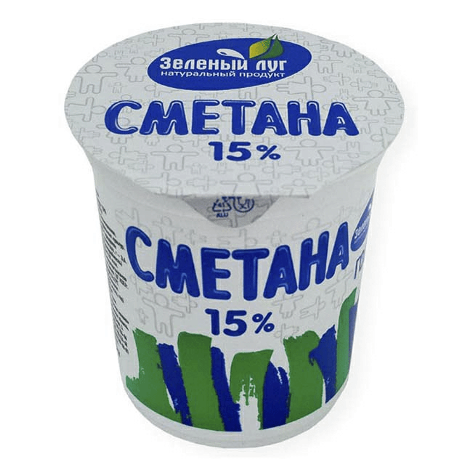 

Сметана Зелёная линия 15% 350 г