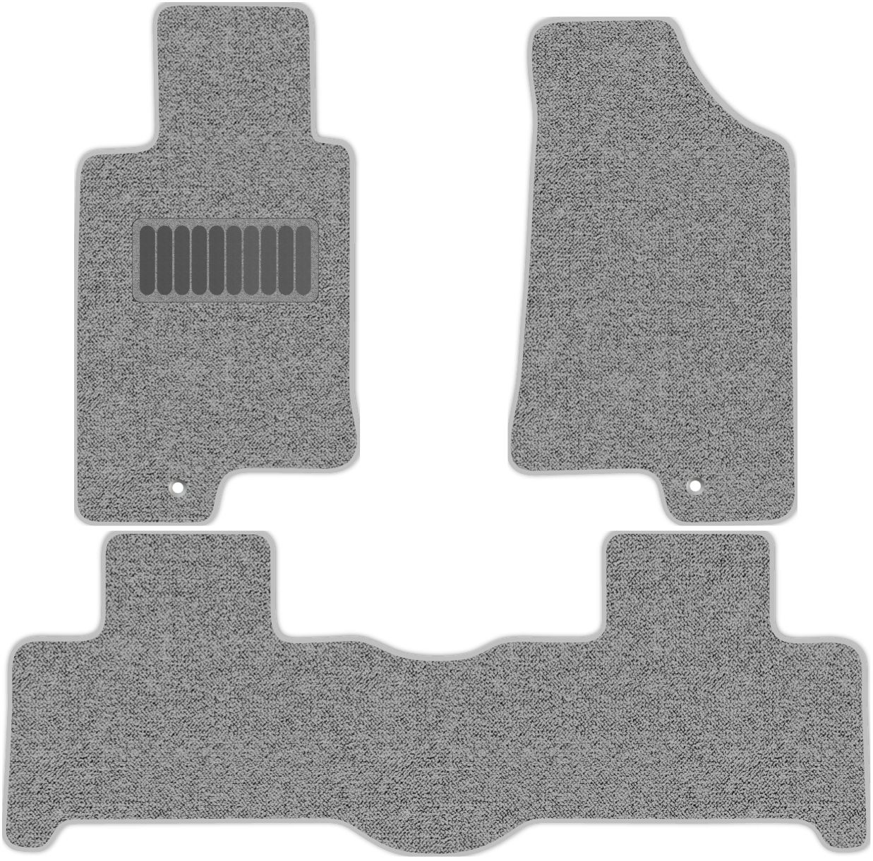 

Коврики в салон Комфорт для Hummer H3 2005 - 2013, 3 шт. серый, текстиль, 6301-W3Y-D