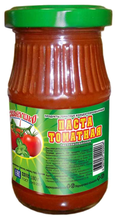 

Томатная паста Псковушко 180 г