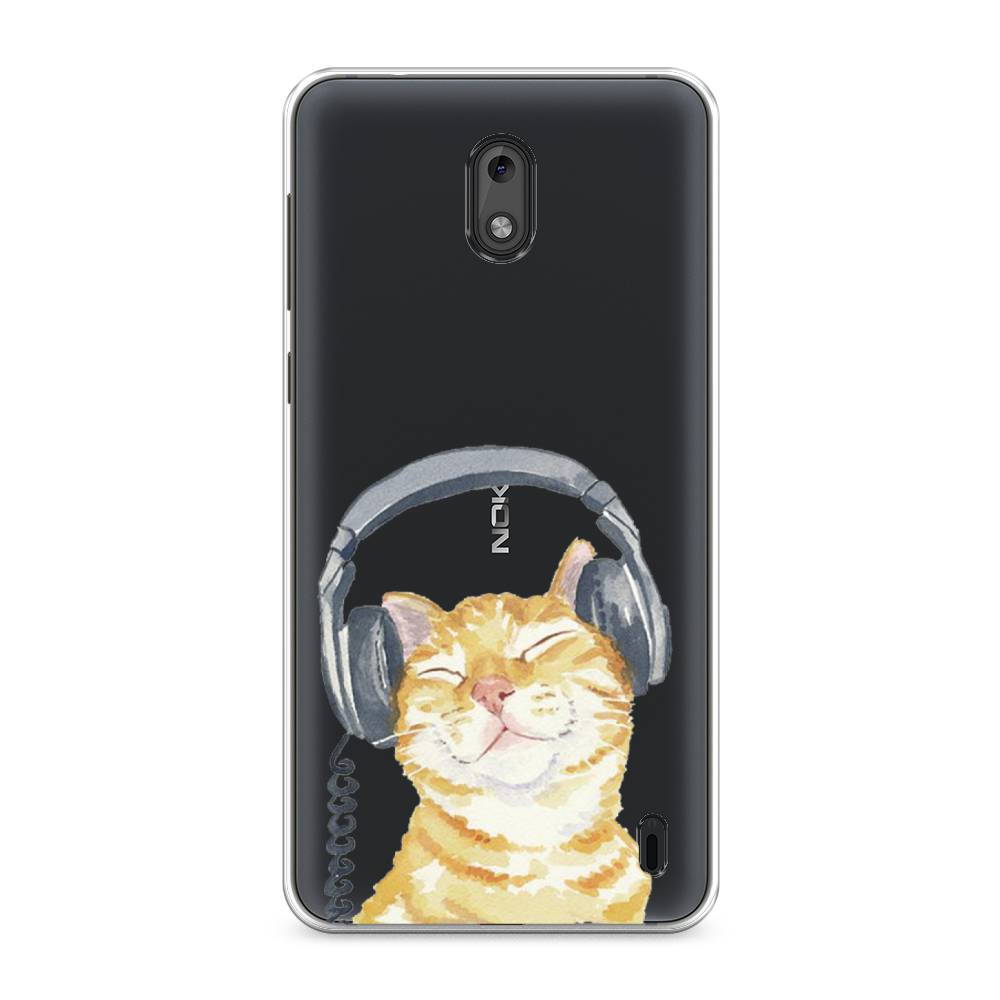 

Чехол Awog "Кот меломан" для Nokia 2