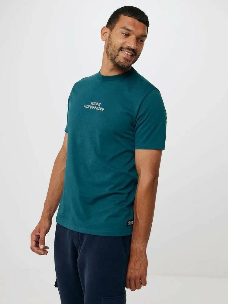 

Футболка мужская MEXX TU21100026M зеленая 2XL, Зеленый, TU21100026M