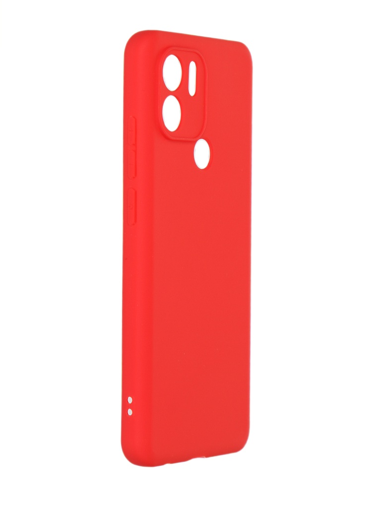 Чехол DF для Xiaomi Redmi A1+ Silicone Red xiCase-72