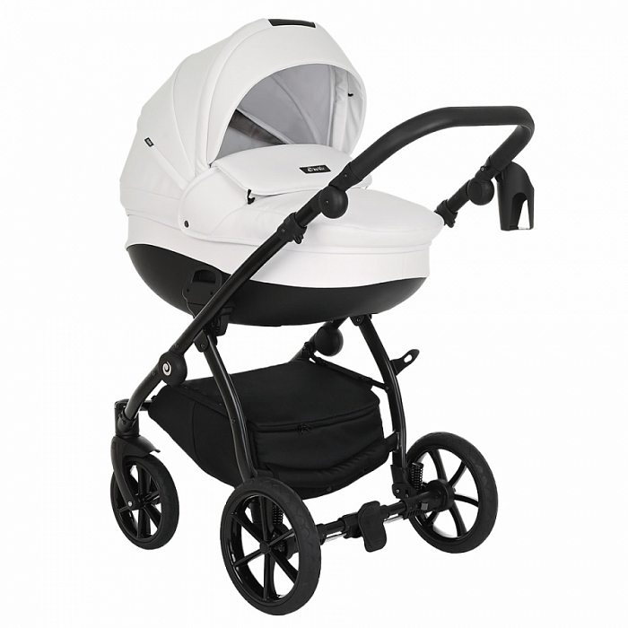 

Коляска 2в1 Tutis NANNI кожа белый 1192098, NANNI