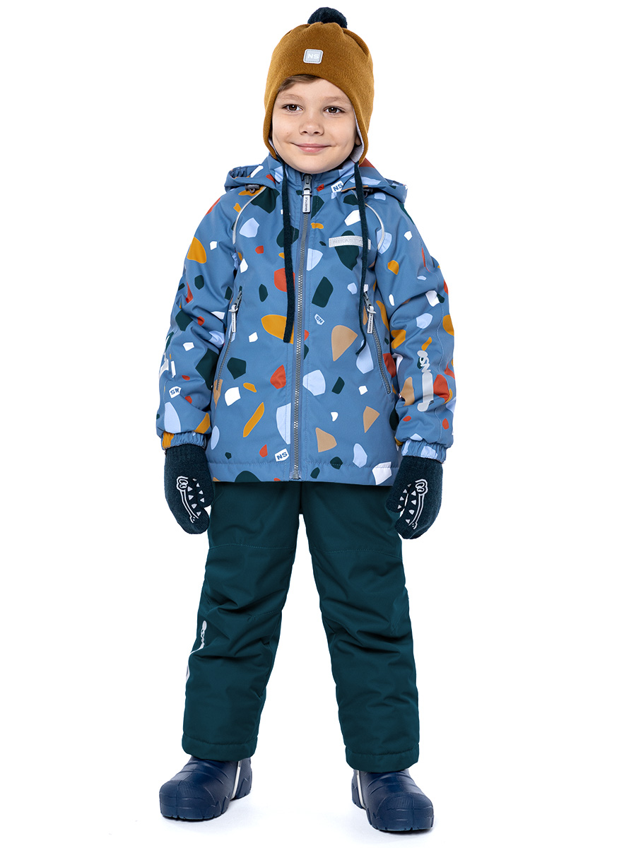 

Комплект верхней одежды NIKASTYLE 7м0324, синий, 110, 7м0324