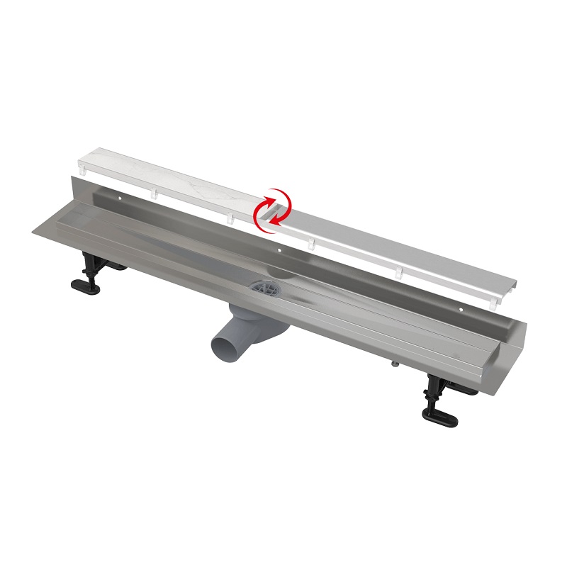 

Душевой лоток Alcaplast с двухсторонней решеткой DOUBLE (APZ23-DOUBLE9-750)