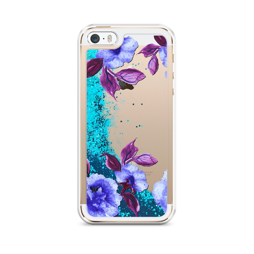

Чехол Awog на Apple iPhone 5 / Айфон 5 "Цветочная фантазия 5", Разноцветный, 10393-1