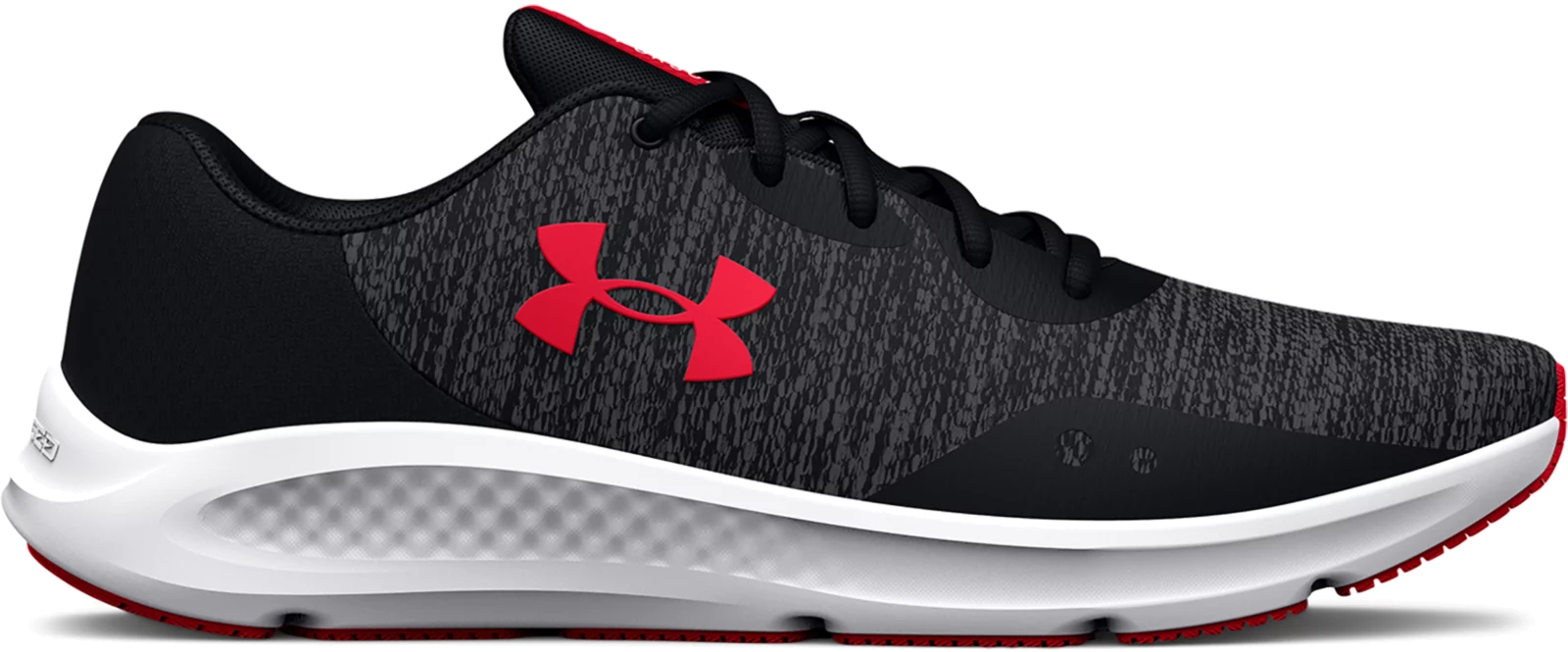 

Кроссовки мужские Under Armour Ua Charged Pursuit 3 Twist черные 10 US, Ua Charged Pursuit 3 Twist