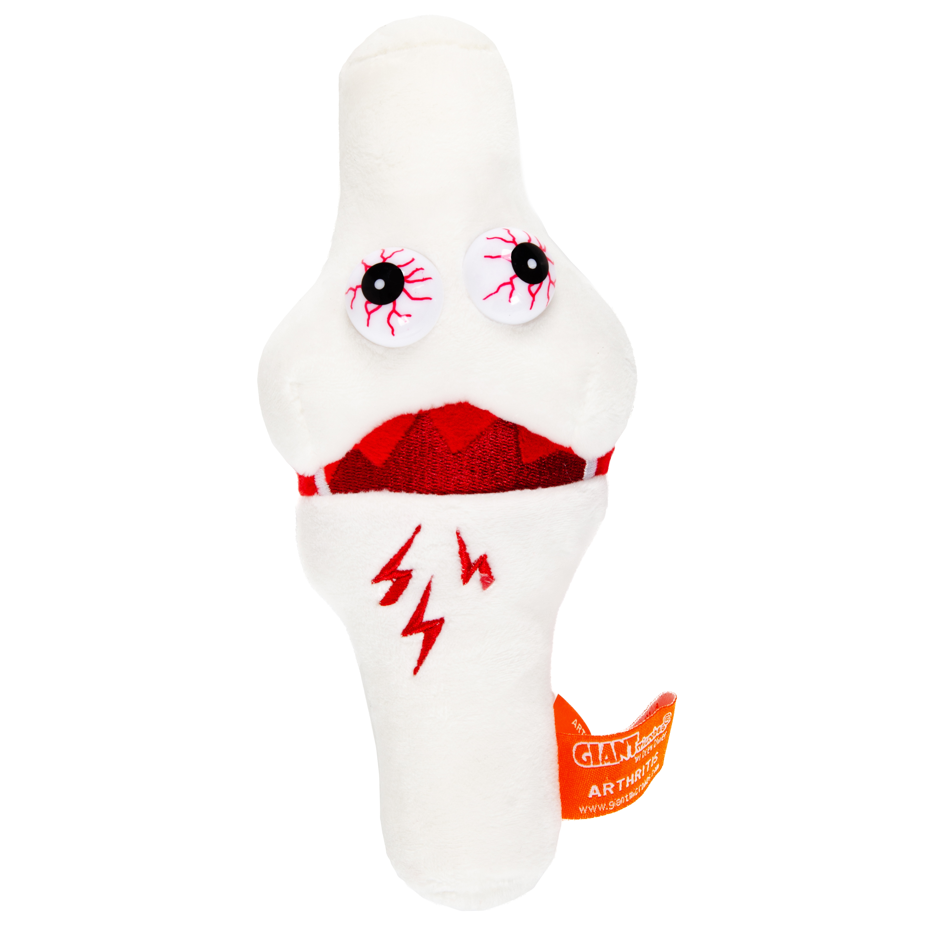 

Мягкая игрушка Giant Microbes Артрит, Белый