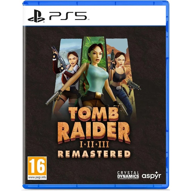 Игра Tomb Raider I-III Remastered (PlayStation 5, полностью на русском языке)