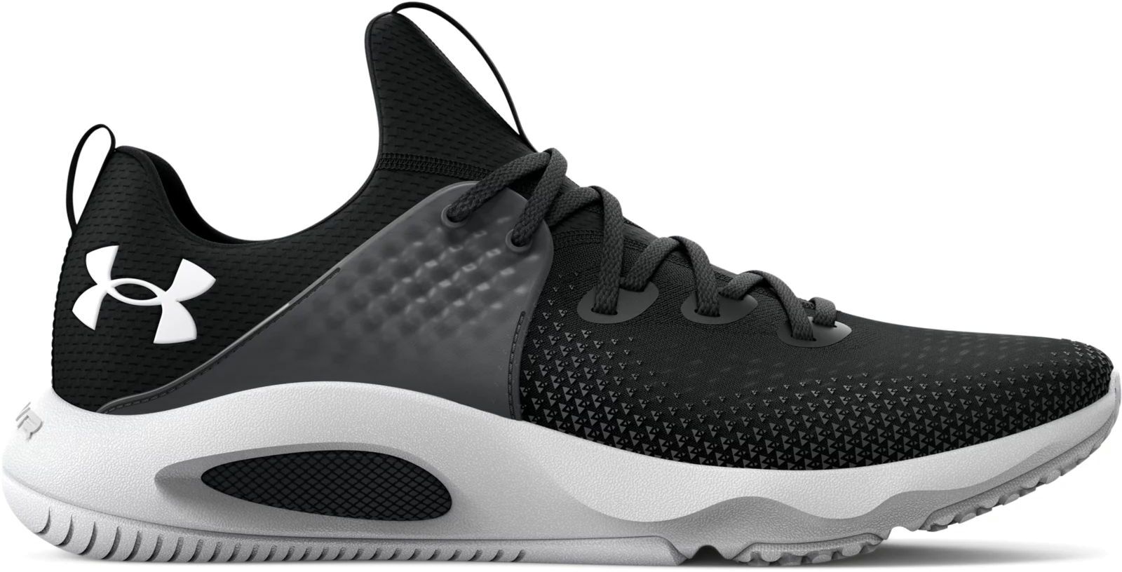 

Кроссовки мужские Under Armour Hovr Rise 3 черные 8 US, Черный, Hovr Rise 3