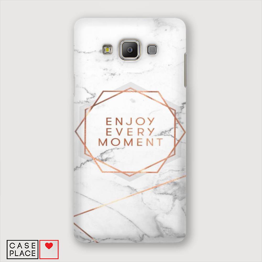 

Чехол Awog "Enjoy every moment мрамор" для Samsung Galaxy A5, 20420-5