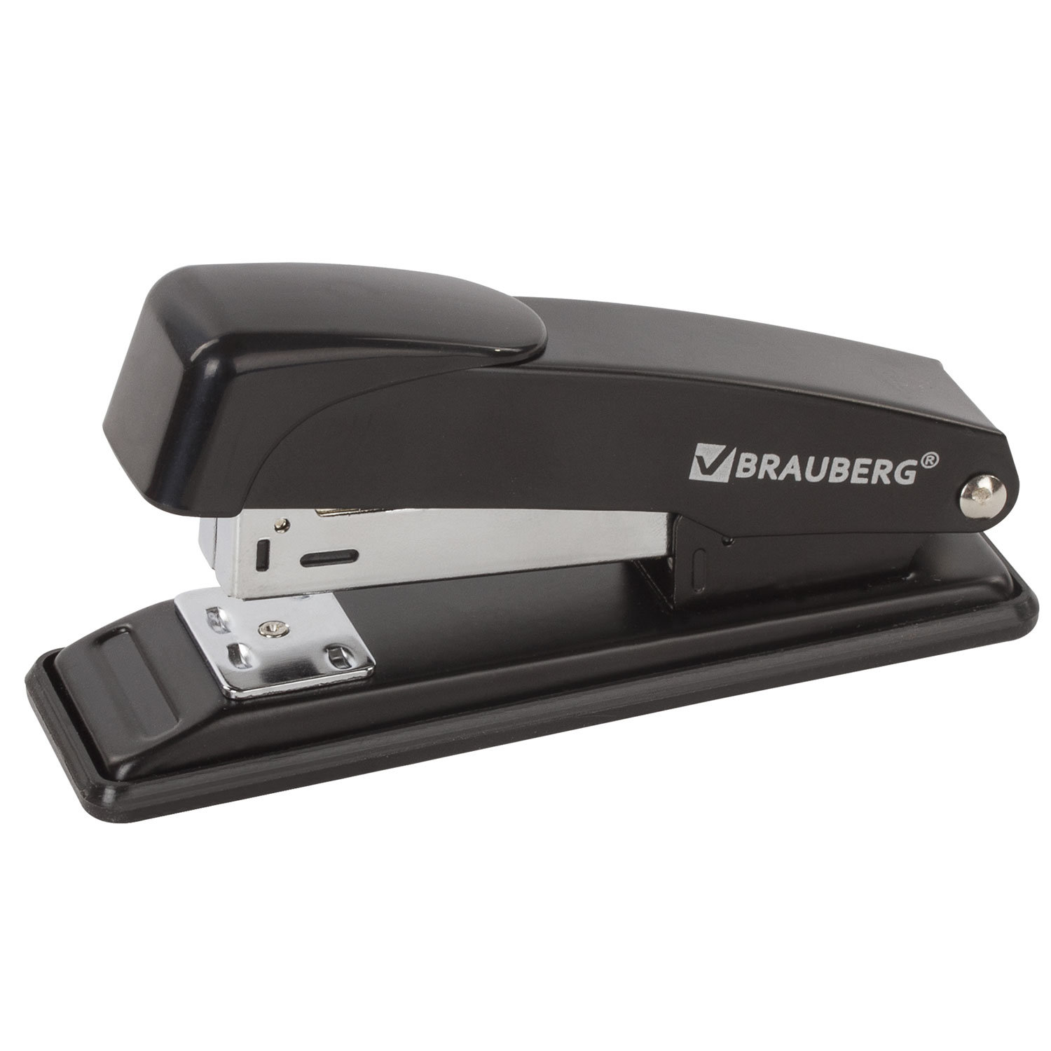 

Степлер Brauberg 228614 №24/6, 26/6 черный, 228614