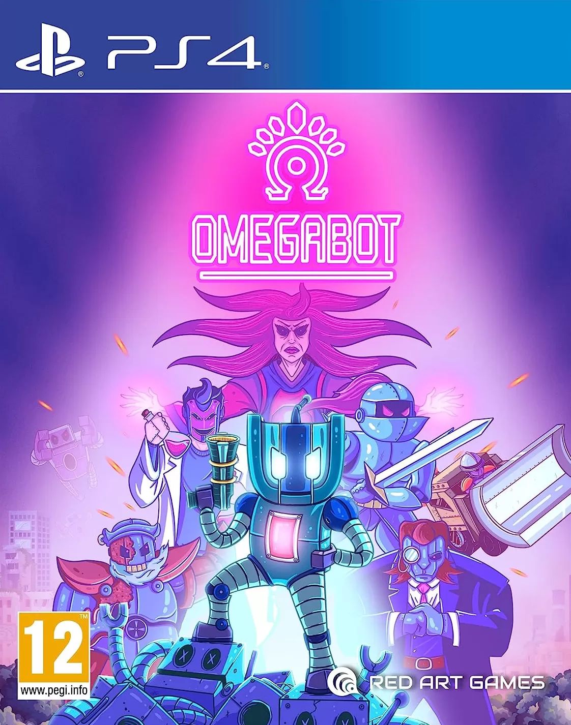 Игра OmegaBot (PlayStation 4, полностью на иностранном языке)