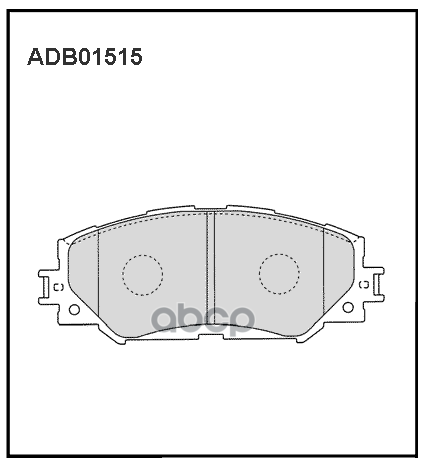 

Колодки передние TOYOTA Auris 07->/Corolla 06-> ADB 01515 ALLIED NIPPON, ADB01515