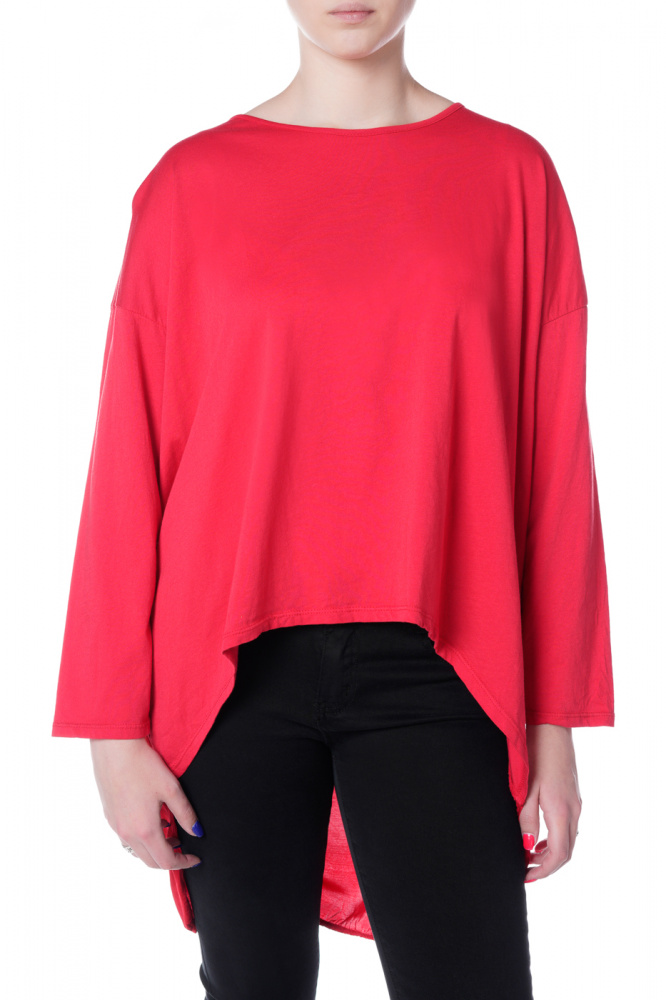 

Блуза женская LE STREGHE M176663 красная one size, M176663