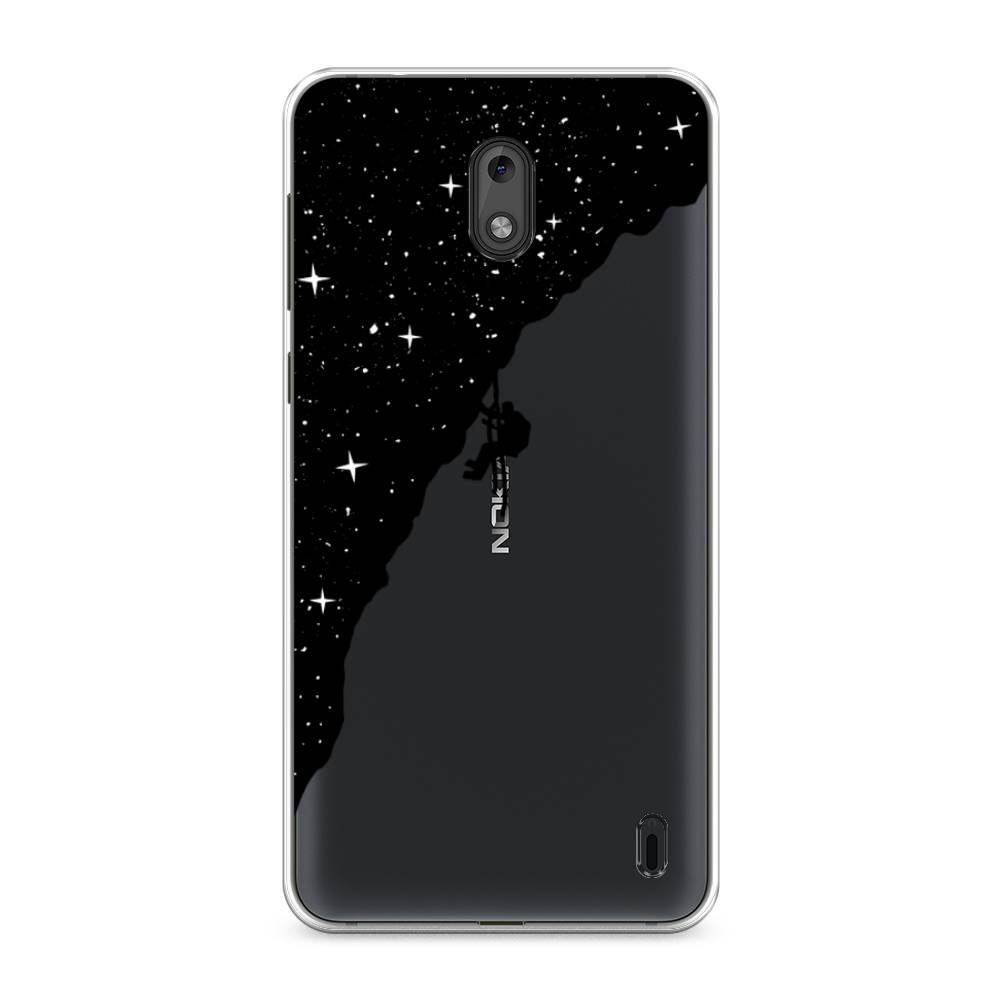 

Чехол Awog на Nokia 2 / Нокиа 2 "Скалолаз в космосе", Черный;белый;бежевый, 120850-4