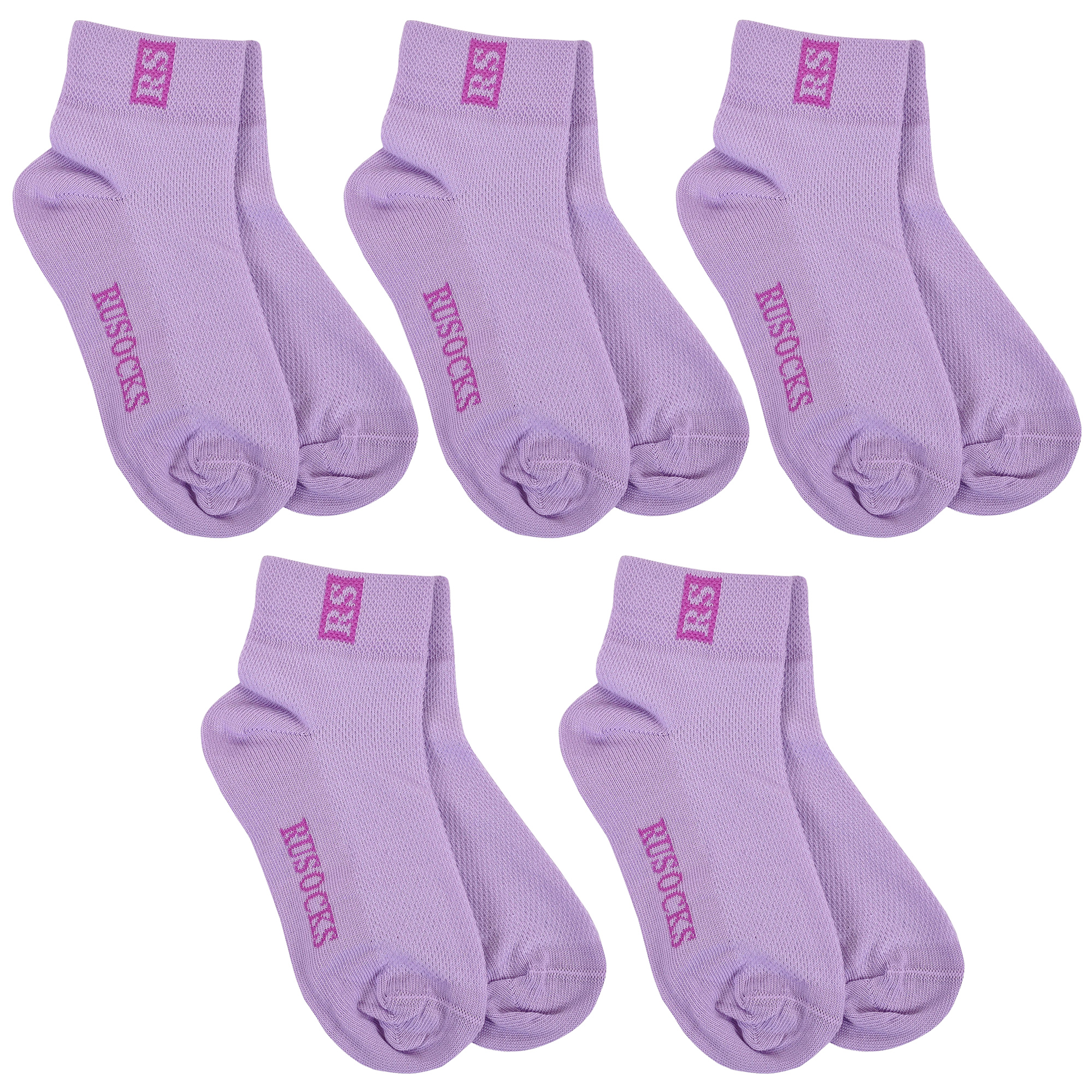 

Носки для девочек Rusocks 5-Д-36_18 цв. фиолетовый р. 26-28, 5-Д-36