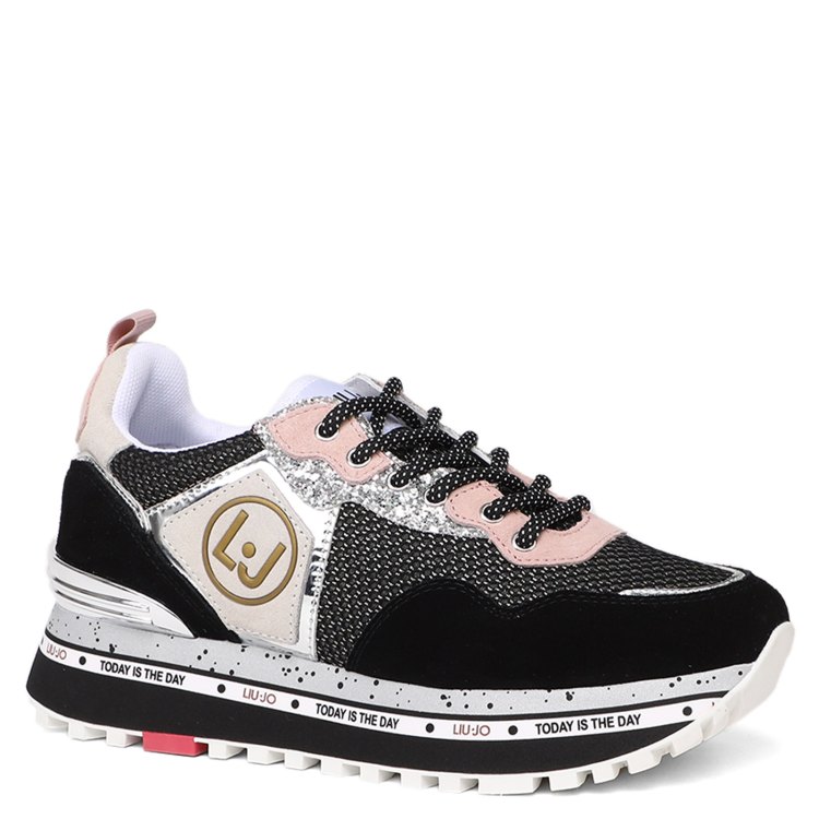

Кроссовки женские Liu Jo BA4147 черные 36 EU, Черный, BA4147
