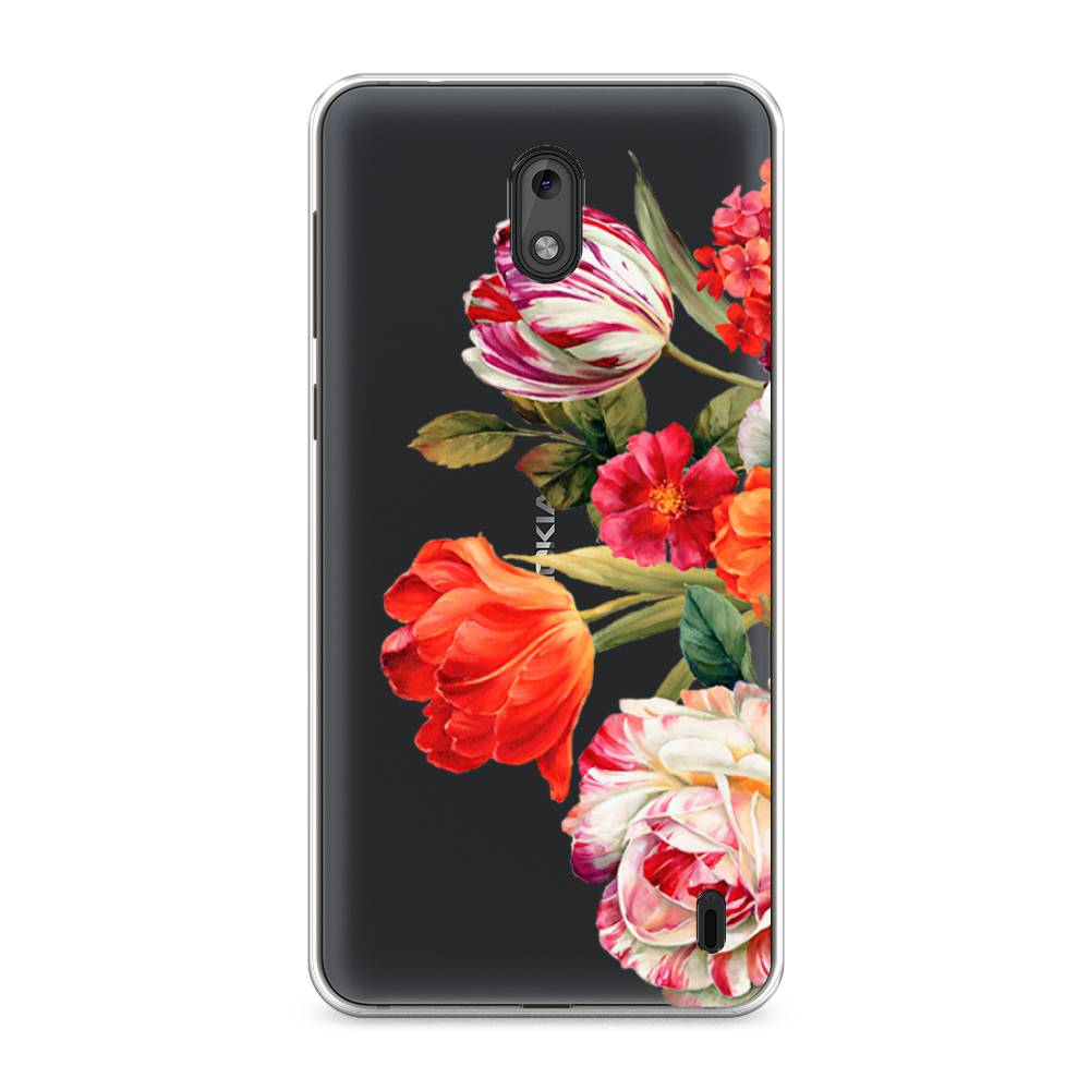

Чехол Awog на Nokia 2 / Нокиа 2 "Весенний букет", Красный;розовый;зеленый, 120850-8